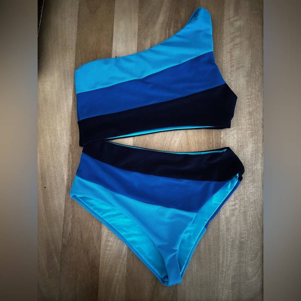 Beach Riot Joyce Suit Large EUC